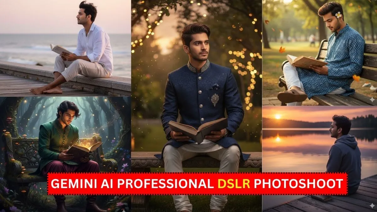 Stylish Young Man AI Portrait Prompts by Gemini AI – Create Ultra-Realistic Modeling Photos Instantly
